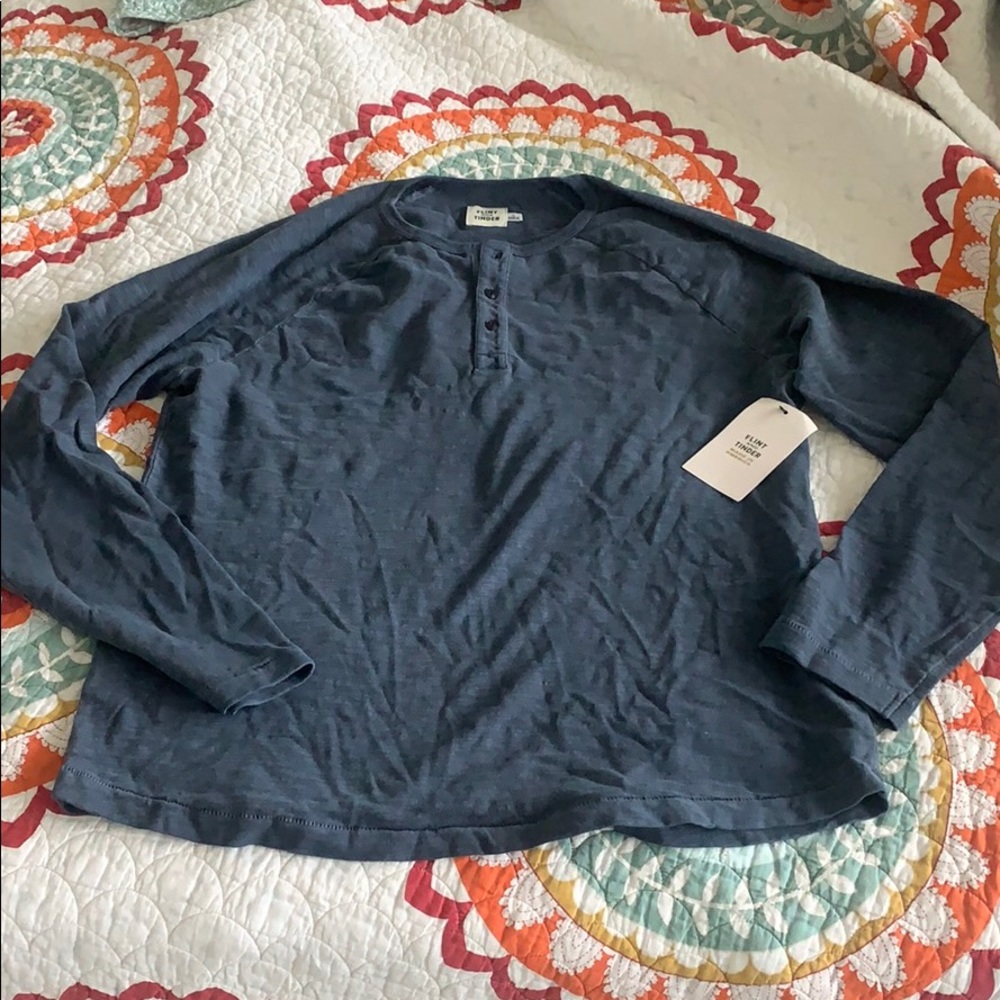 Flint and Tinder Henley, Made in USA